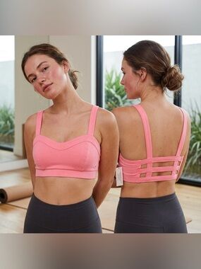 American Eagle Outfitters Coral sports bra size S